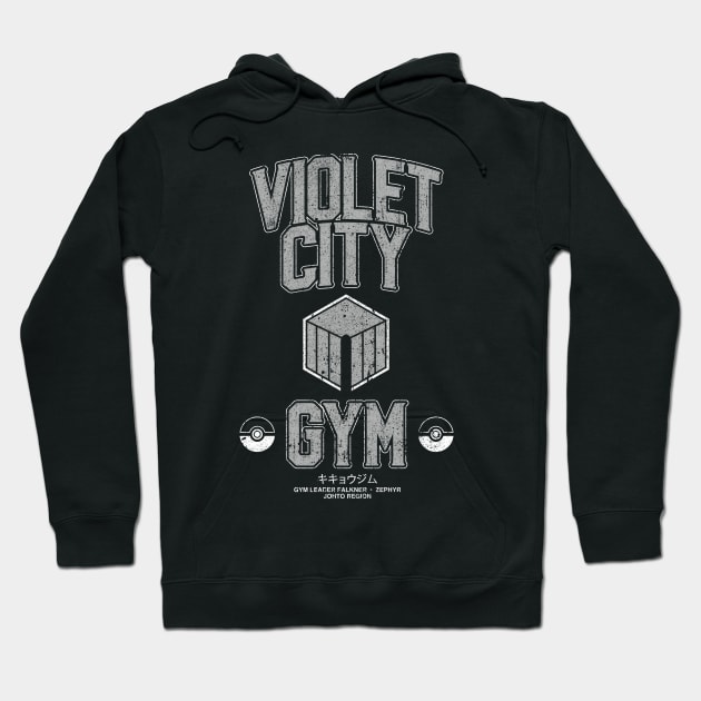 Violet City Gym Hoodie by huckblade